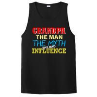 Funny Grandpa Man Myth The Bad Influence PosiCharge Competitor Tank