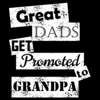 Funny Great Dads Get Promoted To Grandpa Wool Snapback Cap