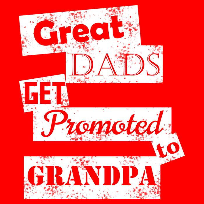 Funny Great Dads Get Promoted To Grandpa V-Neck T-Shirt