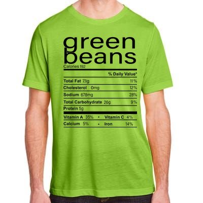 Funny Green Bean Nutrition Adult ChromaSoft Performance T-Shirt