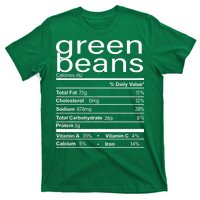 Funny Green Bean Nutrition T-Shirt