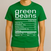 Funny Green Bean Nutrition T-Shirt