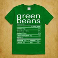 Funny Green Bean Nutrition T-Shirt