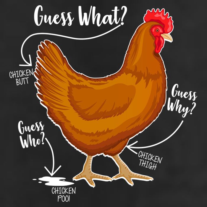 Funny Guess What Chicken Butt ggg Cool Comfort Performance Bucket Hat