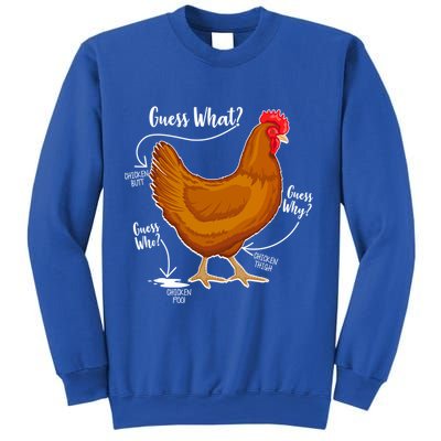 Funny Guess What Chicken Butt ggg Sweatshirt
