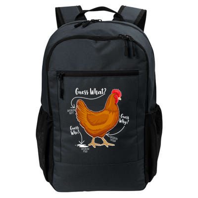 Funny Guess What Chicken Butt ggg Daily Commute Backpack