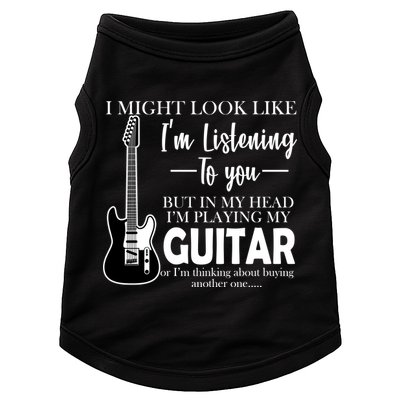 Funny Guitar Sarcastic Saying Doggie Tank