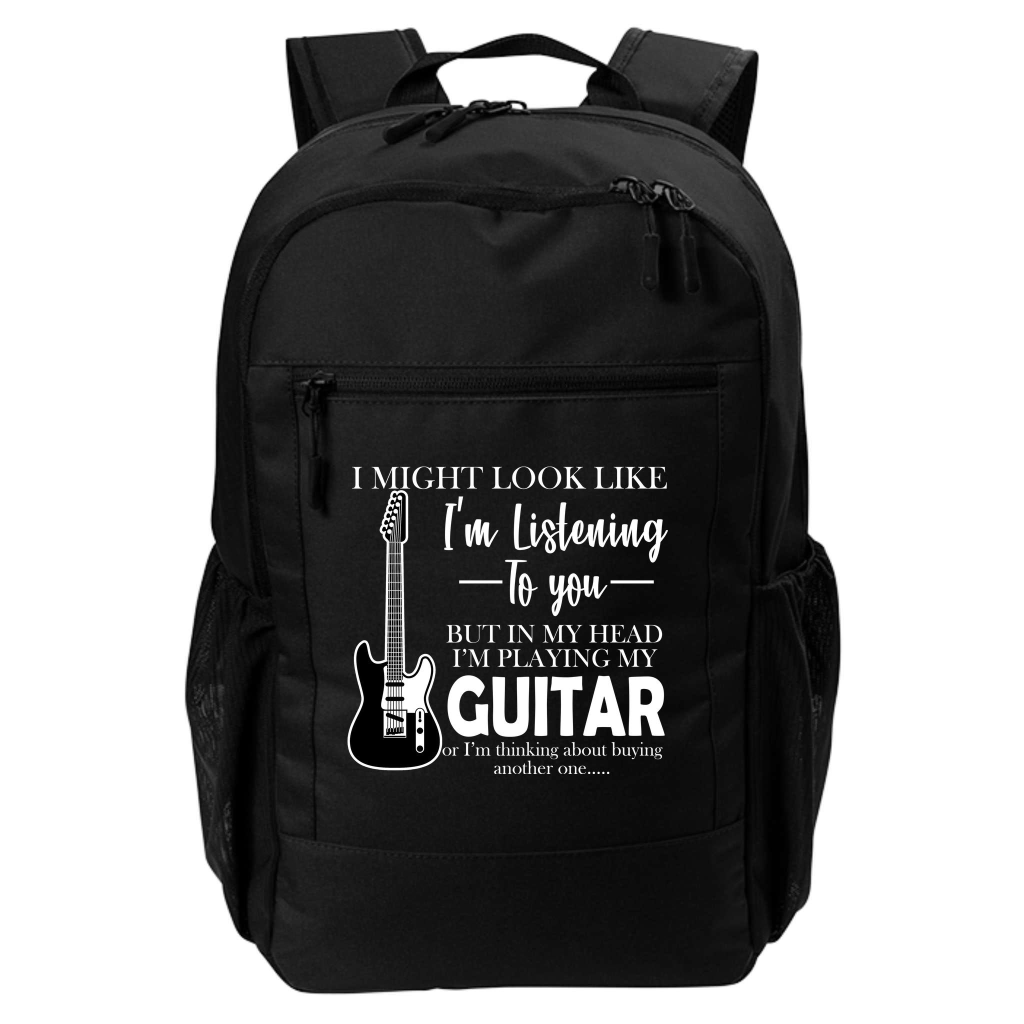 Funny Guitar Sarcastic Saying Backpack