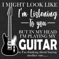 Funny Guitar Sarcastic Saying Adult Drive Performance Visor