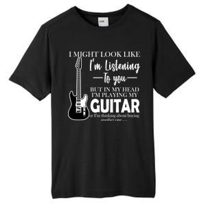 Funny Guitar Sarcastic Saying Tall Fusion ChromaSoft Performance T-Shirt