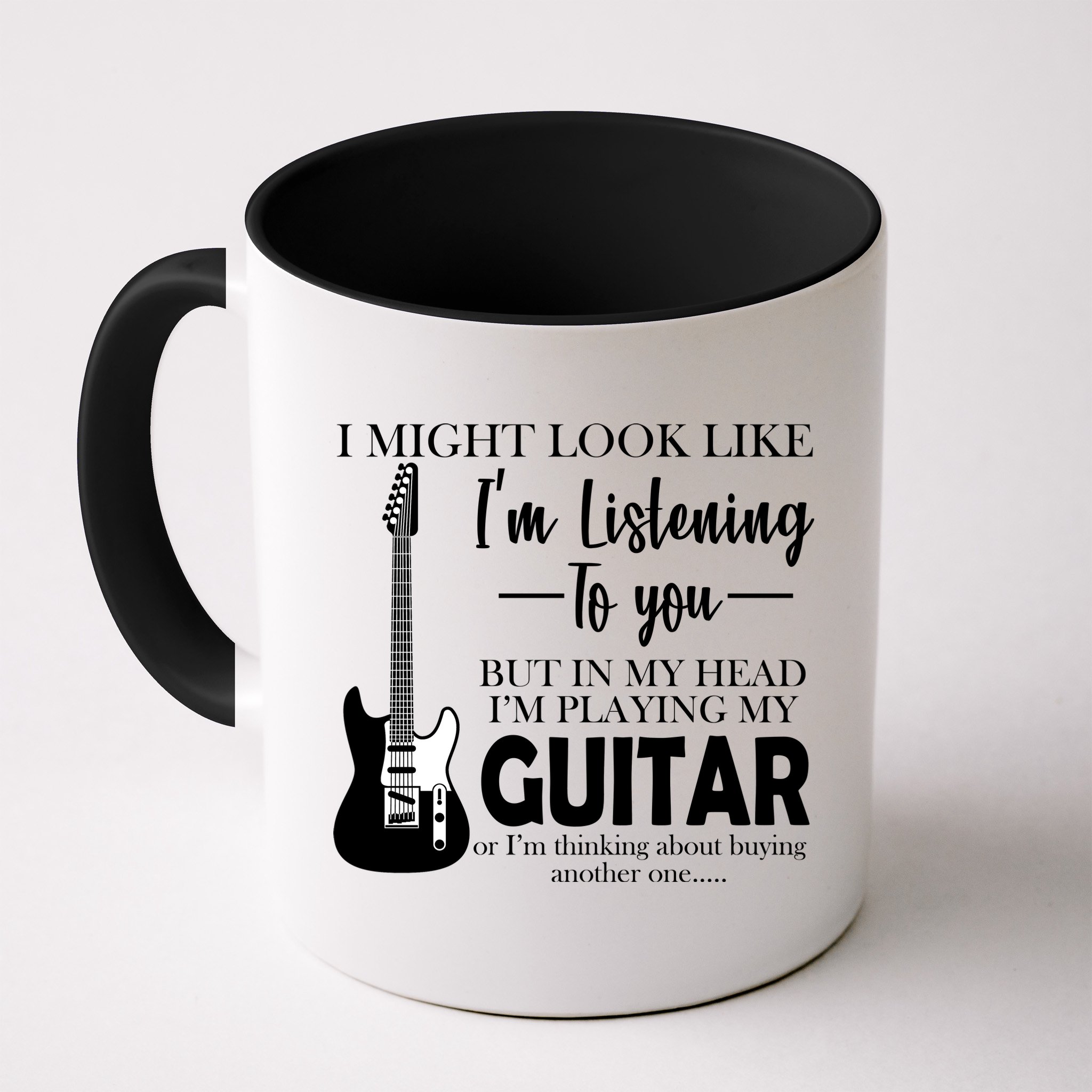 Funny Guitar Sarcastic Saying Mug