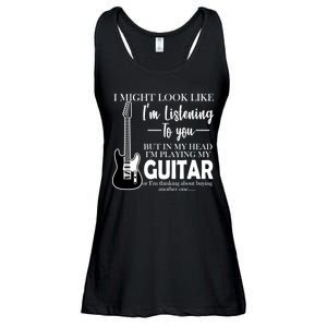 Funny Guitar Sarcastic Saying Ladies Essential Flowy Tank