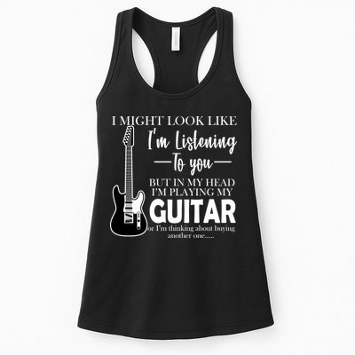 Funny Guitar Sarcastic Saying Womens Tank Top