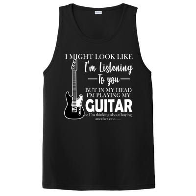 Funny Guitar Sarcastic Saying PosiCharge Competitor Tank