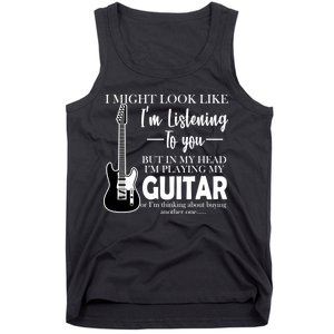 Funny Guitar Sarcastic Saying Tank Top