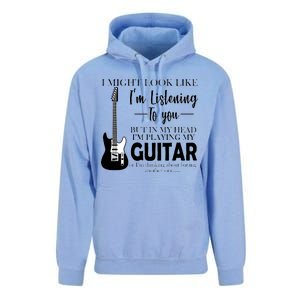 Funny Guitar Sarcastic Saying Unisex Surf Hoodie