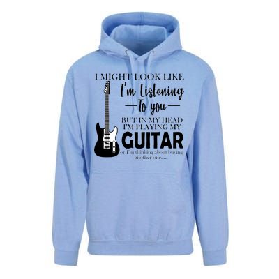 Funny Guitar Sarcastic Saying Unisex Surf Hoodie