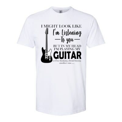 Funny Guitar Sarcastic Saying Softstyle® CVC T-Shirt