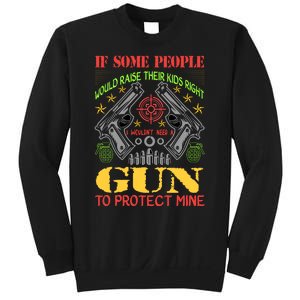 Funny Gun 2nd Amendment Protect Me Sweatshirt