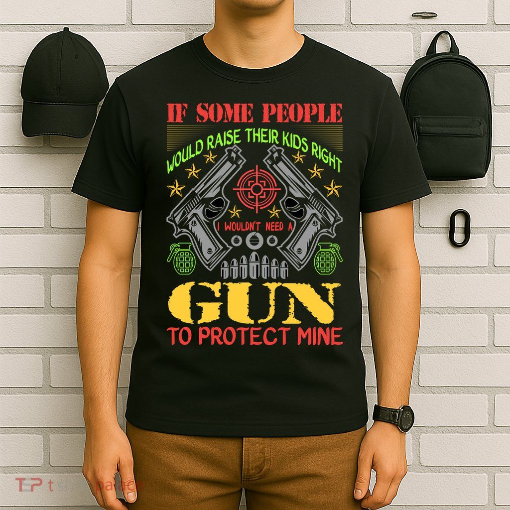 Funny Gun 2nd Amendment Protect Me T-Shirt