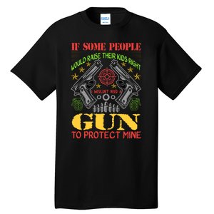 Funny Gun 2nd Amendment Protect Me Tall T-Shirt