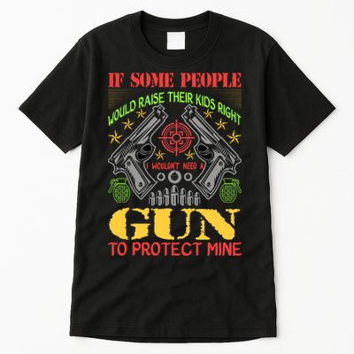 Funny Gun 2nd Amendment Protect Me Tall T-Shirt