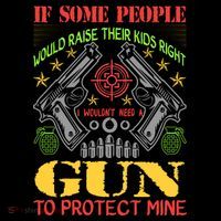 Funny Gun 2nd Amendment Protect Me Tall T-Shirt