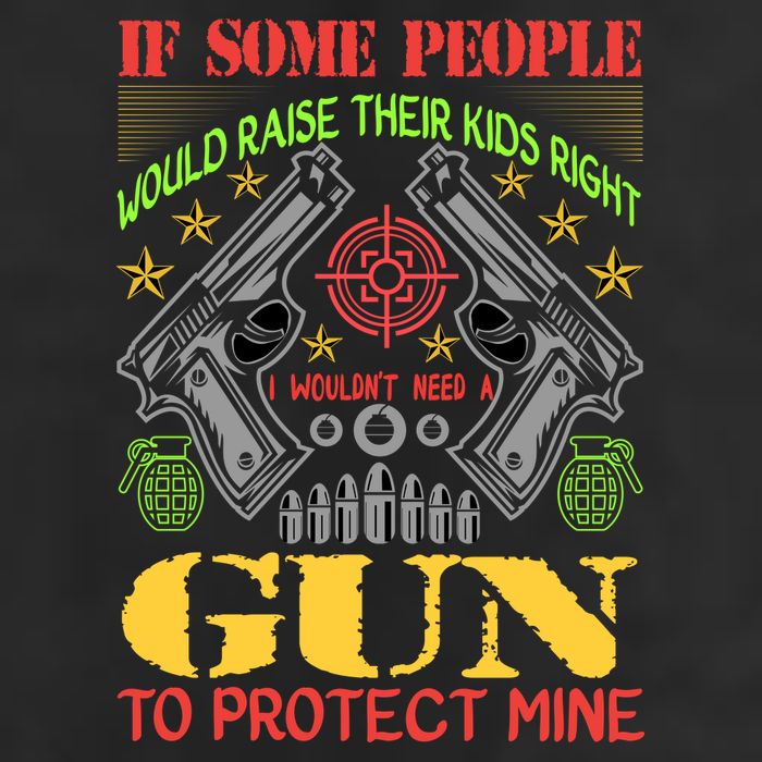Funny Gun 2nd Amendment Protect Me Beanie