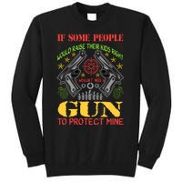 Funny Gun 2nd Amendment Protect Me Tall Sweatshirt