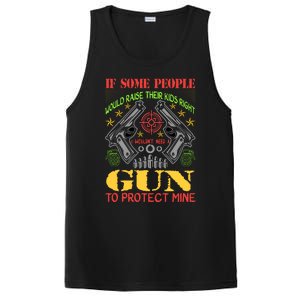 Funny Gun 2nd Amendment Protect Me PosiCharge Competitor Tank