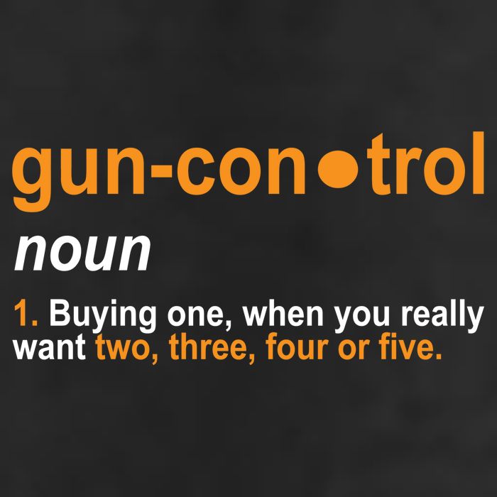 Funny Gun Control Definition Tumbler