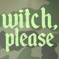 Funny Halloween Distressed Witch Please  Legacy Tie Dye Trucker Hat