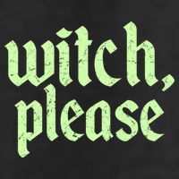 Funny Halloween Distressed Witch Please  7 Panel Mesh Trucker Snapback Hat