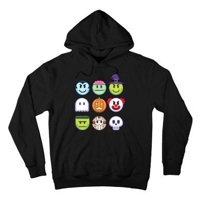 Funny Halloween Emoji's Hoodie