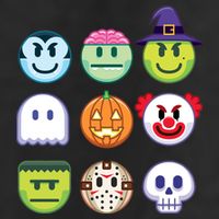 Funny Halloween Emoji's 11oz C Handle Ceramic Mug