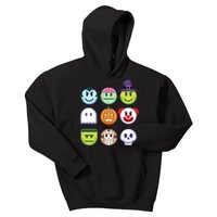 Funny Halloween Emoji's Kids Hoodie