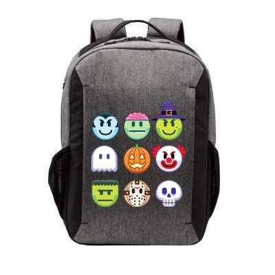 Funny Halloween Emoji's Vector Backpack