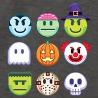 Funny Halloween Emoji's Vector Backpack
