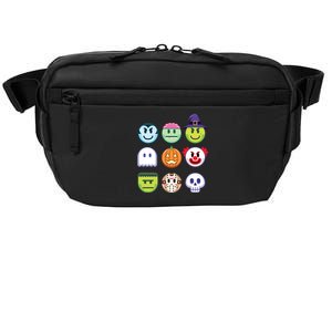 Funny Halloween Emoji's Crossbody Pack