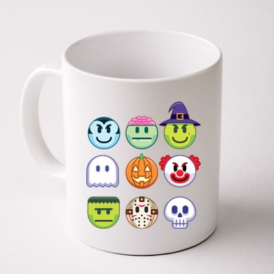 Funny Halloween Emoji's Coffee Mug