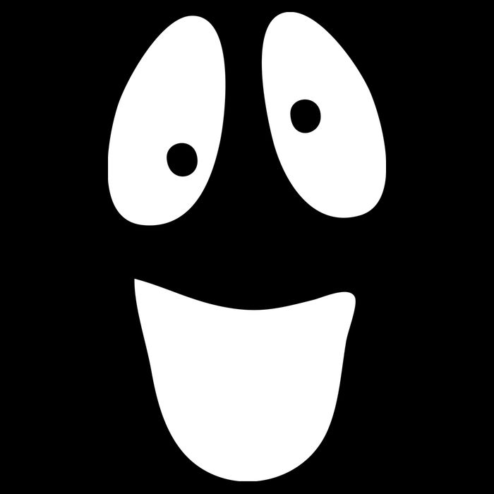 Funny Halloween Ghost Face Zip Tote Bag
