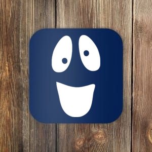 Funny Halloween Ghost Face Coaster