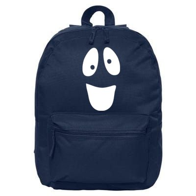 Funny Halloween Ghost Face 16 in Basic Backpack