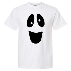 Funny Halloween Ghost Face Garment-Dyed Heavyweight T-Shirt