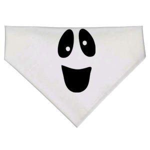 Funny Halloween Ghost Face USA-Made Doggie Bandana