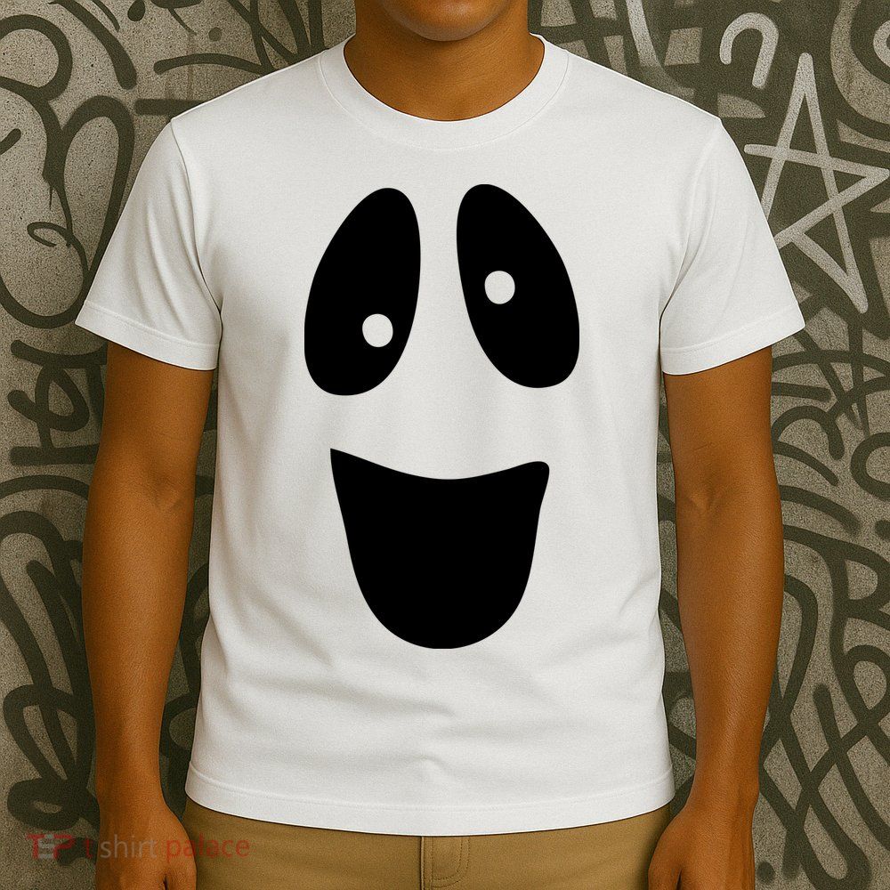 Funny Halloween Ghost Face T-Shirt