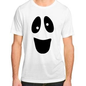 Funny Halloween Ghost Face Adult ChromaSoft Performance T-Shirt