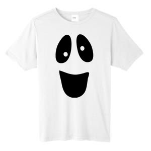 Funny Halloween Ghost Face Tall Fusion ChromaSoft Performance T-Shirt