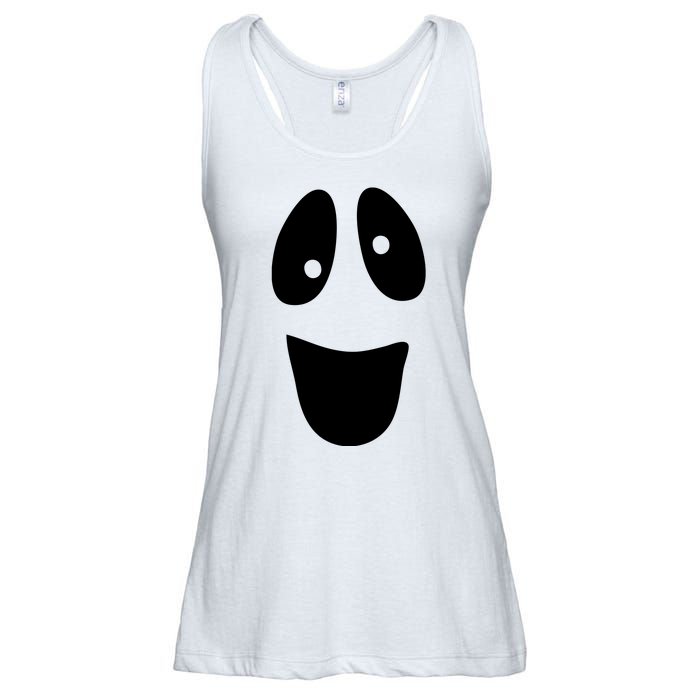 Funny Halloween Ghost Face Ladies Essential Flowy Tank