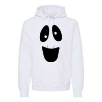 Funny Halloween Ghost Face Premium Hoodie